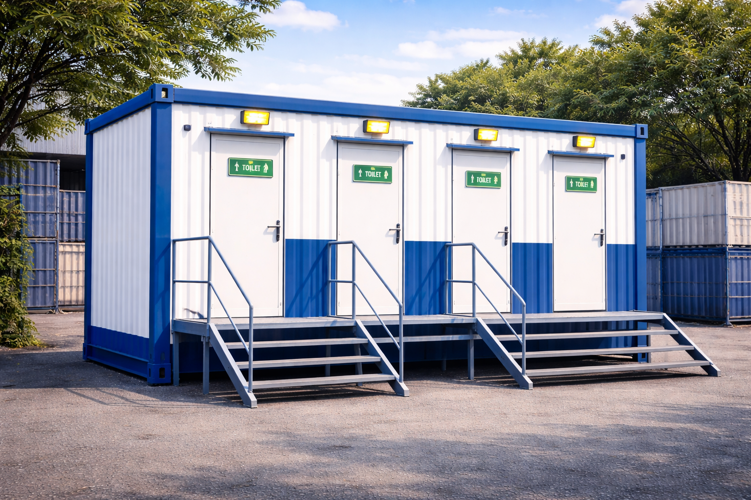 Portable Toilet Container view 2